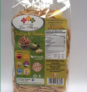 Palillos de Banano 170g