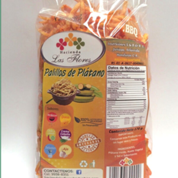 Palillos de Plátano 170g